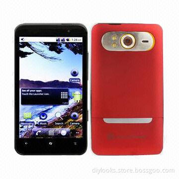 Mobile Phone with 4.3-inch Capacitive Touch Screen and Wi-Fi/Bluetooth/FM Functions